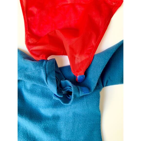 Rubies Toddler Superman Man of Steel Costume With Cape Pretend Play Dress Up 3T - Picture 8 of 9